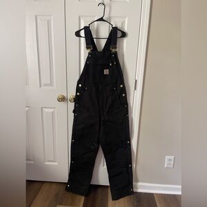 Men’s LOOSE FIT FIRM DUCK INSULATED BIB OVERALL - 2 WARMER RATING